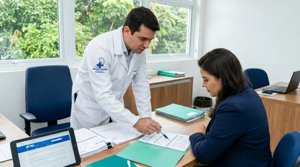 CAT acidente trabalho Manaus: médico orienta gestora de RH na emissão correta